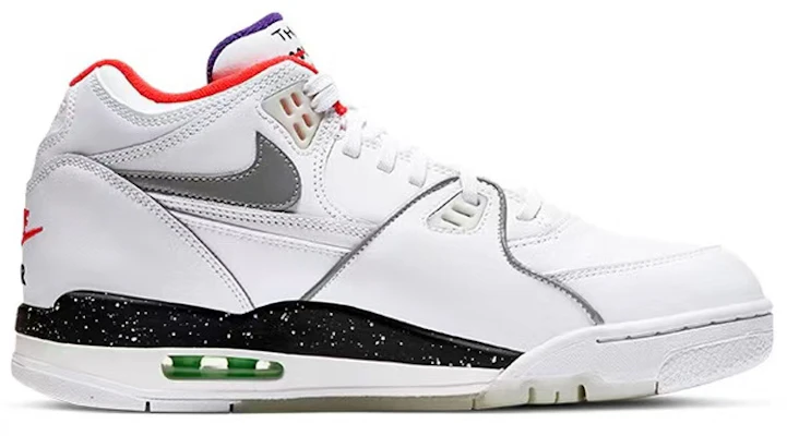 【客製球鞋】Nike Air Flight 89 夜光 桃之妖妖 齊飛 防滑耐磨 中筒 復古籃球鞋 男款 鐳射白 Order 【客製球鞋】Nike Air Flight 89 夜光 桃之妖妖 齊飛 防滑耐磨 中筒 復古籃球鞋 男款 鐳射白