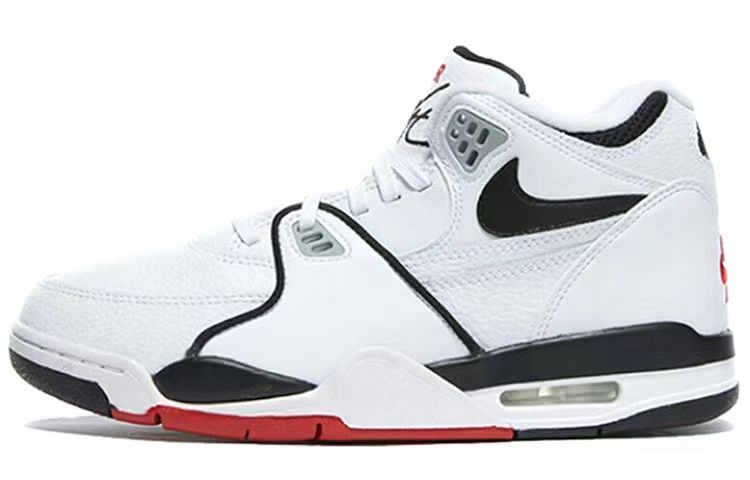 Details for 【自訂球鞋】 Nike Air Flight 89 積木愛心 潮流百搭 防滑耐磨 高筒 復古籃球鞋 男女款 白黑紅