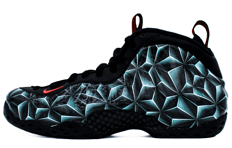 [Custom Shoes] Nike Air Foamposite One 'Black White Triangles'