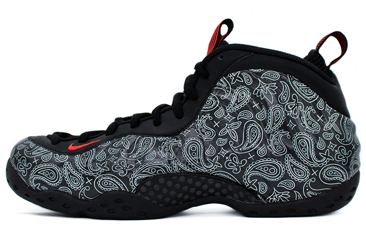 [Custom Shoes] Nike Air Foamposite One 'Black White Lava'