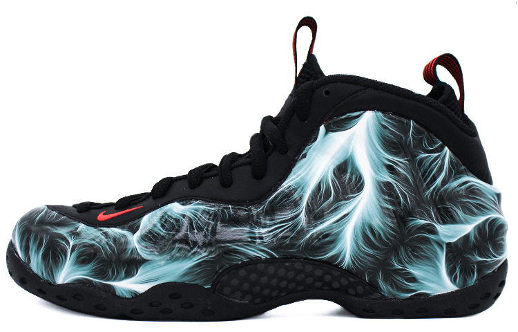Buy [定制鞋款] Nike Air Foamposite One '黑白羽毛' 314996-014(Team2-黑白羽毛喷)