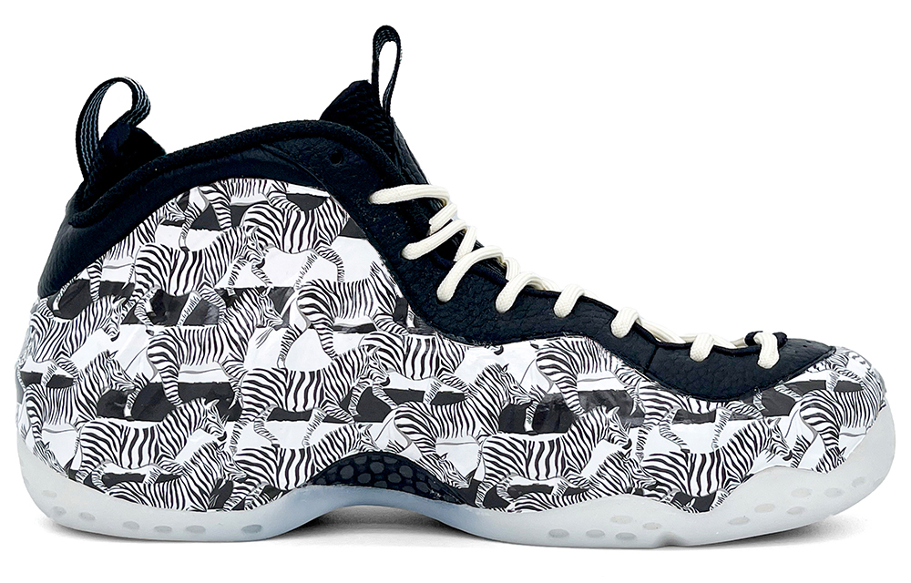 Order ナイキ エアフォームポジット ワン "ゼブラ" (カスタム) DV0815-100(Team2-黑白斑马)