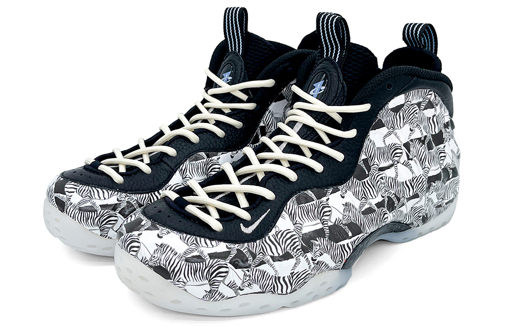 Lookbook ナイキ エアフォームポジット ワン "ゼブラ" (カスタム) DV0815-100(Team2-黑白斑马)
