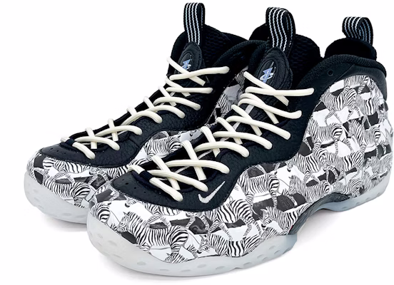 ナイキ エアフォームポジット ワン "ゼブラ" (カスタム) DV0815-100(Team2-黑白斑马) Lookbook ナイキ エアフォームポジット ワン "ゼブラ" (カスタム) DV0815-100(Team2-黑白斑马)
