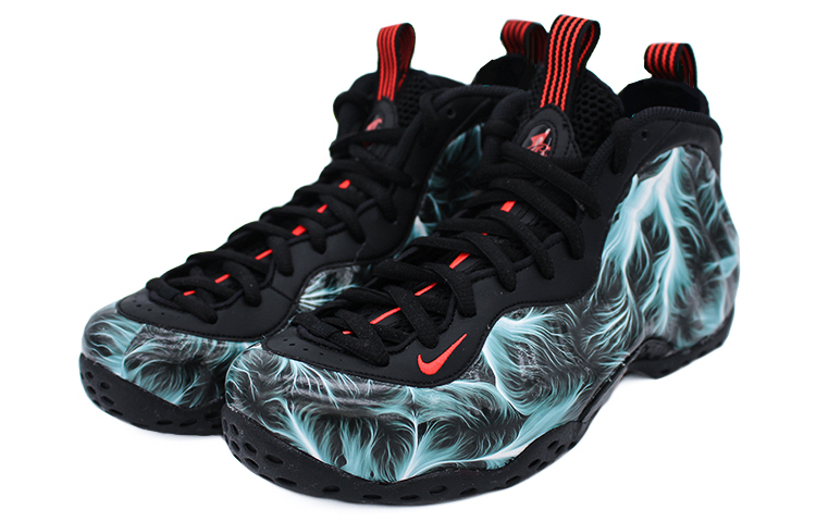 Lookbook [定制鞋款] Nike Air Foamposite One '黑白羽毛' 314996-014(Team2-黑白羽毛喷)