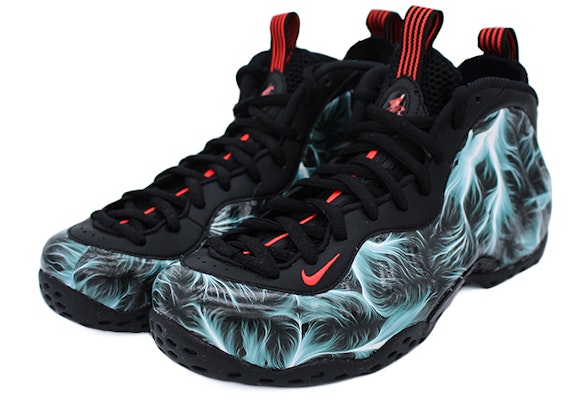 나이키 에어폼포짓 원 "흑백 깃털" (custom) 314996-014(Team2-黑白羽毛喷) Lookbook 나이키 에어폼포짓 원 "흑백 깃털" (custom) 314996-014(Team2-黑白羽毛喷)