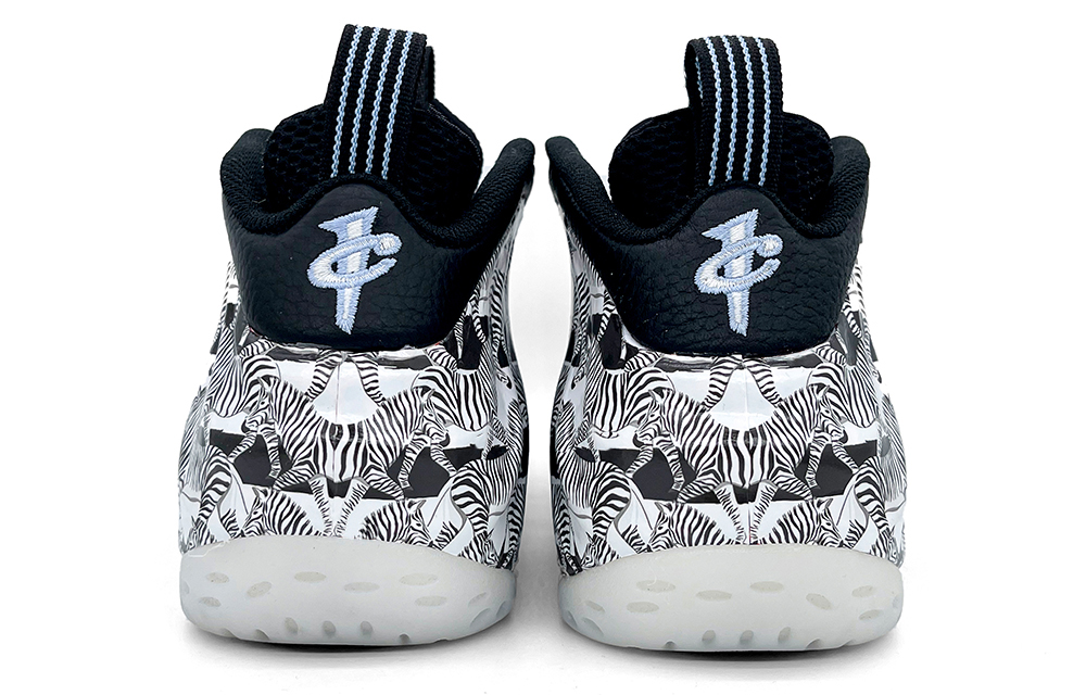 Shop ナイキ エアフォームポジット ワン "ゼブラ" (カスタム) DV0815-100(Team2-黑白斑马)
