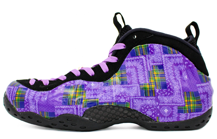 Buy [定制鞋款] 耐克Air Foamposite One '蓝色佩斯利' 314996-012(Team2-腰果花拼接喷)