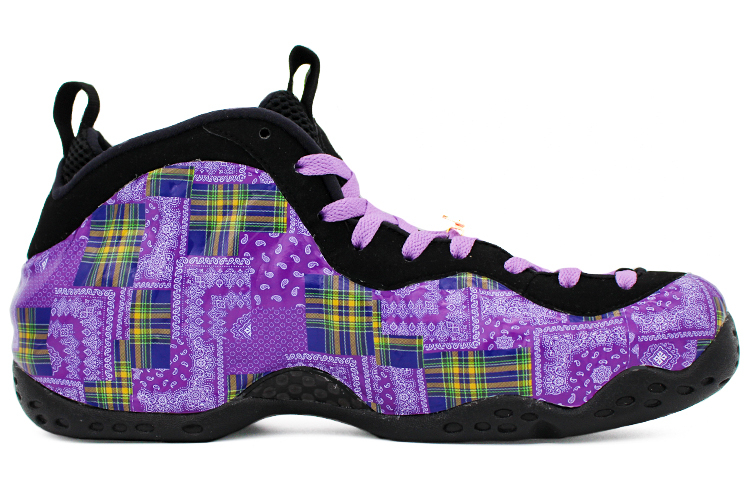 Order [定制鞋款] 耐克Air Foamposite One '蓝色佩斯利' 314996-012(Team2-腰果花拼接喷)