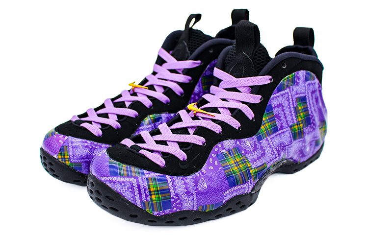 Lookbook [定制鞋款] 耐克Air Foamposite One '蓝色佩斯利' 314996-012(Team2-腰果花拼接喷)
