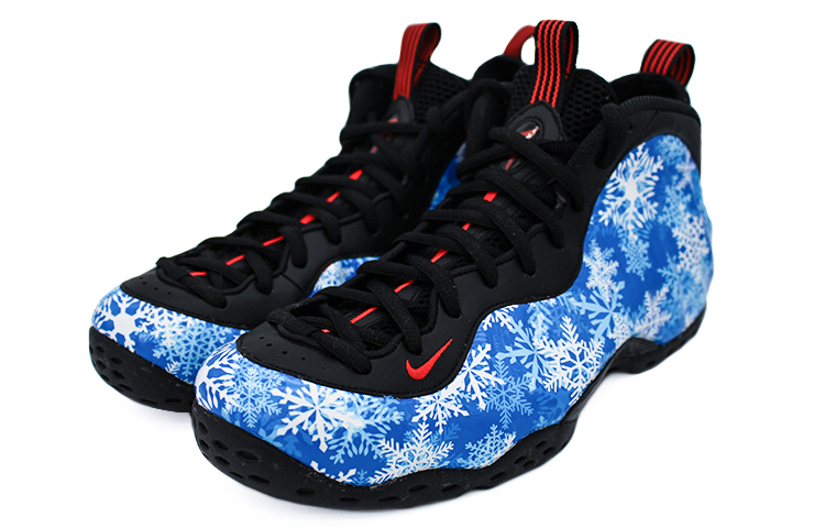 Lookbook 【カスタムシューズ】ナイキ エア フォームポジット ワン 'ブルースノーフレーク' 314996-014(Team2-雪花喷)