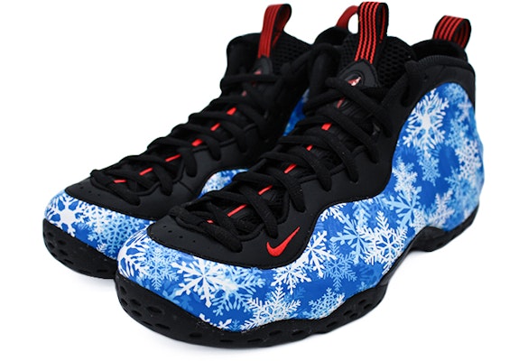 【定製球鞋】Nike Foamposite One Air 雪花噴泡 中幫 復古籃球鞋 男款 藍白色 Lookbook 【定製球鞋】Nike Foamposite One Air 雪花噴泡 中幫 復古籃球鞋 男款 藍白色