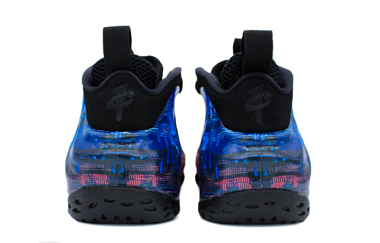 [Custom Shoes] Nike Air Foamposite One 'Cyber Glitch Red Blue' 圖 5