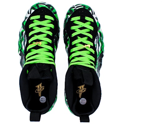 나이키 에어폼포짓 원 '하트 그래피티 블랙-그린' (커스텀) 314996-012(Team2-爱心涂鸦喷) Shop 나이키 에어폼포짓 원 '하트 그래피티 블랙-그린' (커스텀) 314996-012(Team2-爱心涂鸦喷)