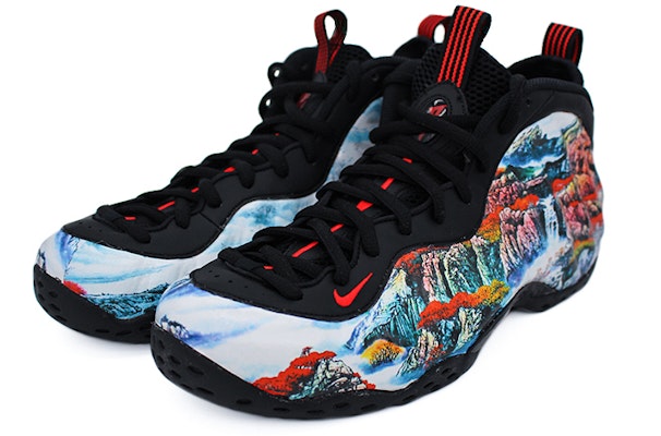 나이키 에어폼포짓 원 '럭키 레드' (커스텀) 314996-014(Team2-鸿运当头国画喷) Lookbook 나이키 에어폼포짓 원 '럭키 레드' (커스텀) 314996-014(Team2-鸿运当头国画喷)