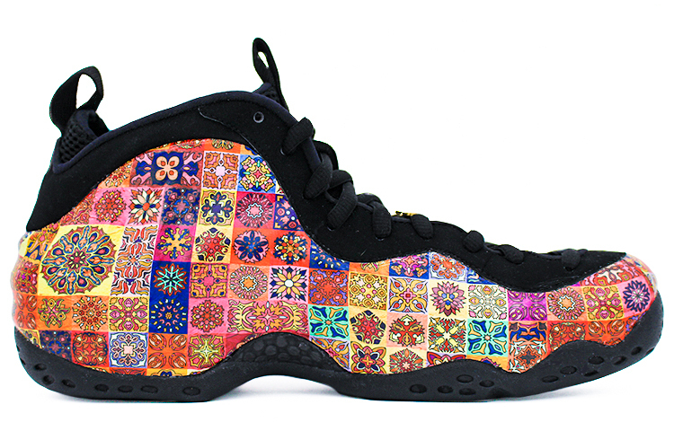 red and yellow foamposites