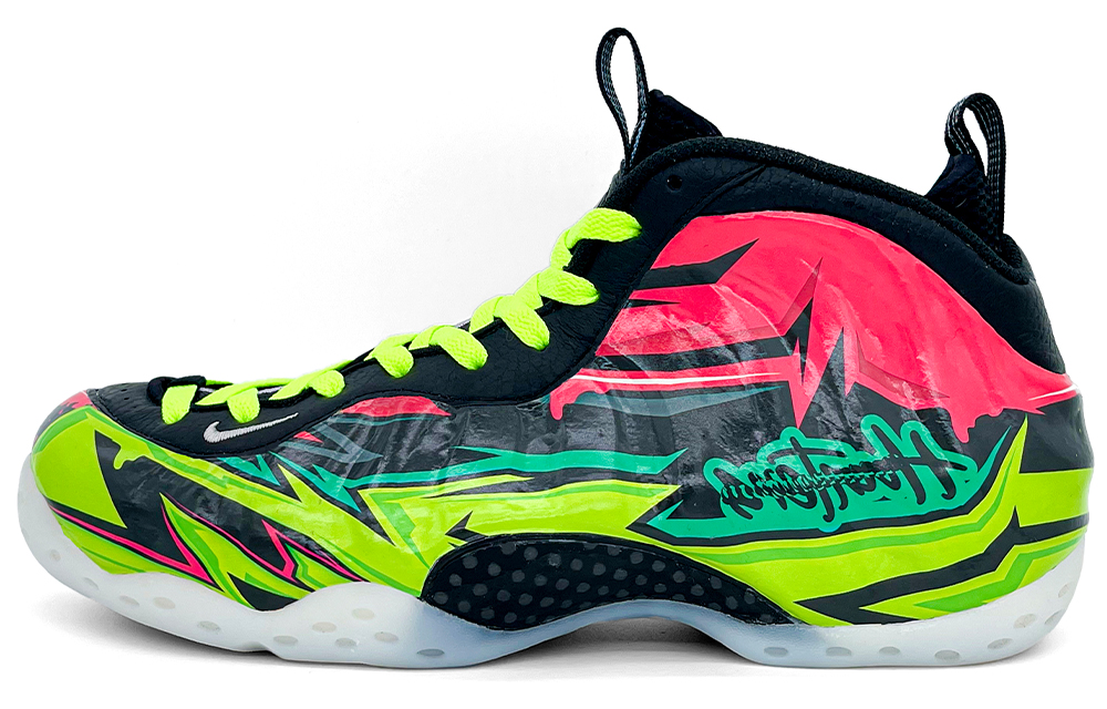 Order [Sepatu Custom] Nike Air Foamposite One 'Neon Race' DV0815-100(Team2-霓虹赛车)