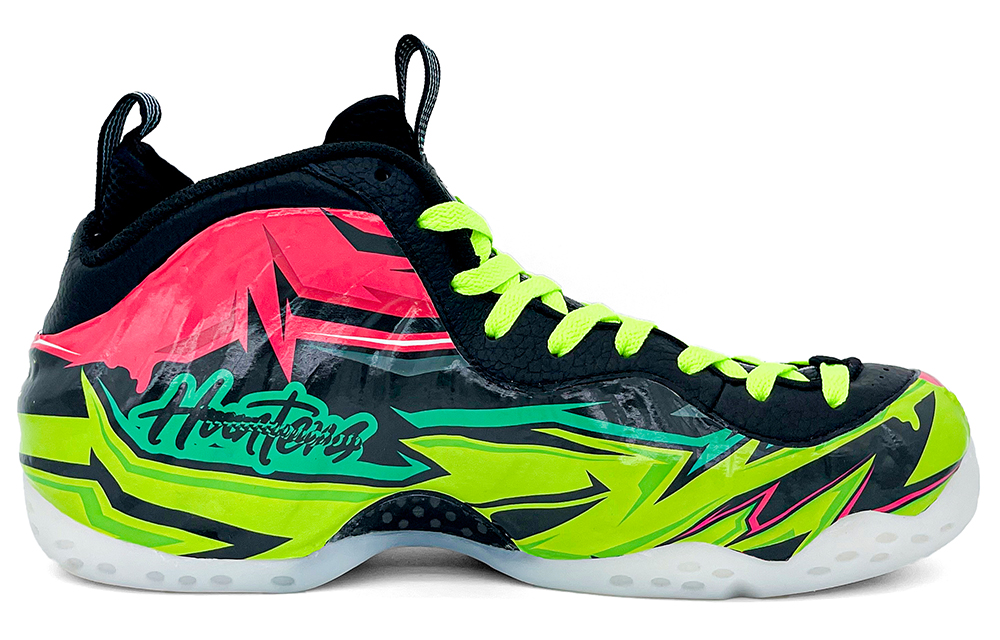 Lookbook [Sepatu Custom] Nike Air Foamposite One 'Neon Race' DV0815-100(Team2-霓虹赛车)