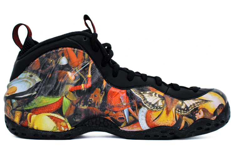 custom painted foamposites