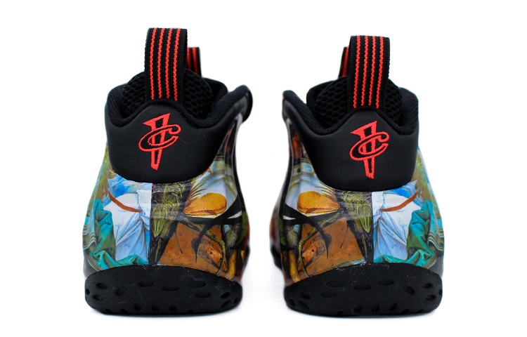 custom painted foamposites