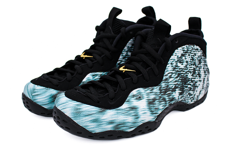 Lookbook Kasut Custom Nike Air Foamposite One 'Polka Dot Hitam Putih' 314996-012(Team2-波点故障喷)