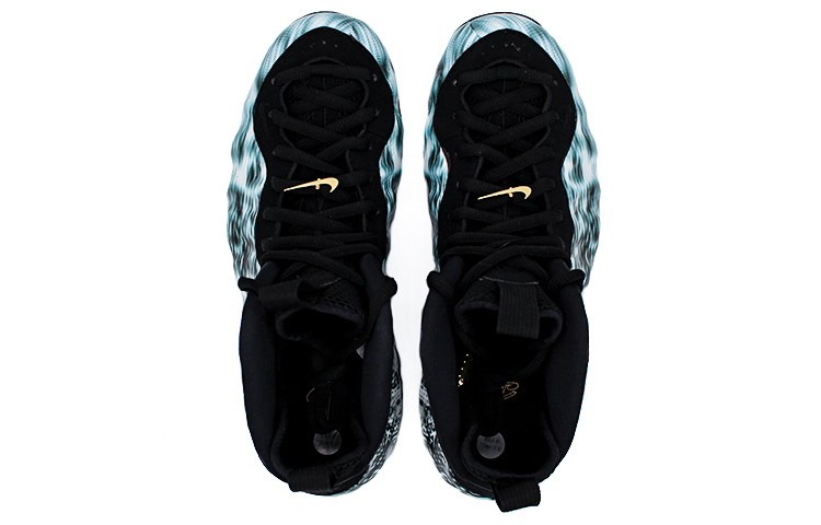 Shop Kasut Custom Nike Air Foamposite One 'Polka Dot Hitam Putih' 314996-012(Team2-波点故障喷)