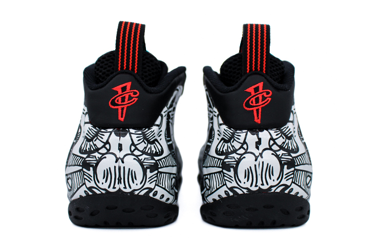 Purchase 나이키 에어 폼포짓 원 "펑크 메카닉" (커스텀) 314996-014(Team2-朋克机械喷)