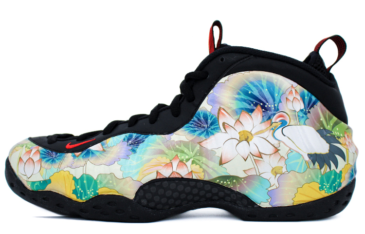 Buy 【定制鞋款】耐克Air Foamposite One‘白色蓝莲’ 314996-014(Team2-彩莲喷)