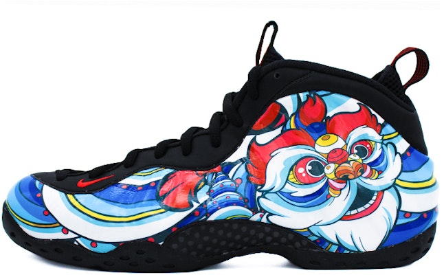 나이키 에어폼포짓 원 '백청 사자춤' (Nike Air Foamposite One '백청 사자춤') 314996-014(Team2-国潮醒狮喷) Buy 나이키 에어폼포짓 원 '백청 사자춤' (Nike Air Foamposite One '백청 사자춤') 314996-014(Team2-国潮醒狮喷)