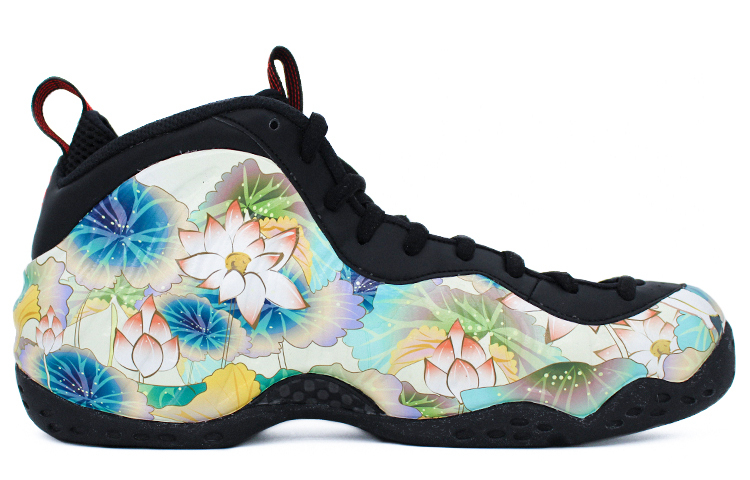 Order 【定制鞋款】耐克Air Foamposite One‘白色蓝莲’ 314996-014(Team2-彩莲喷)