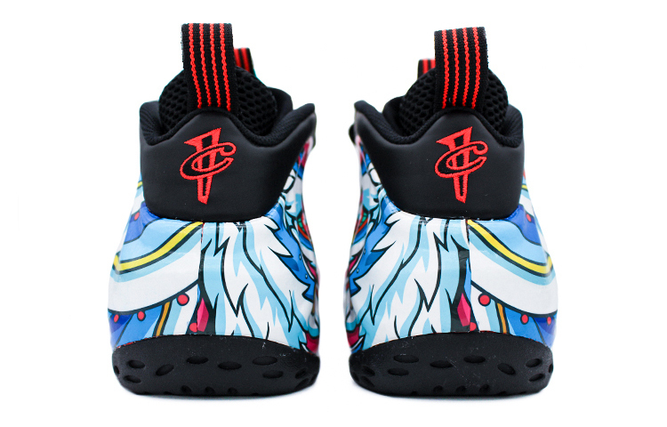 Purchase 【カスタムシューズ】ナイキ エア フォームポジット ワン '白 青 獅子舞' 314996-014(Team2-国潮醒狮喷)