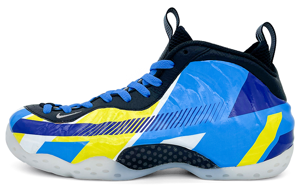 [Custom Shoes] Nike Air Foamposite One 'Yellow Blue Racing' 圖 2