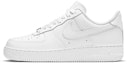 Sizing 【客製球鞋】Nike Air Force 1 07 街頭 風暴閃電 藍電霸王 藍色閃電網 低筒 板鞋 男款 白色