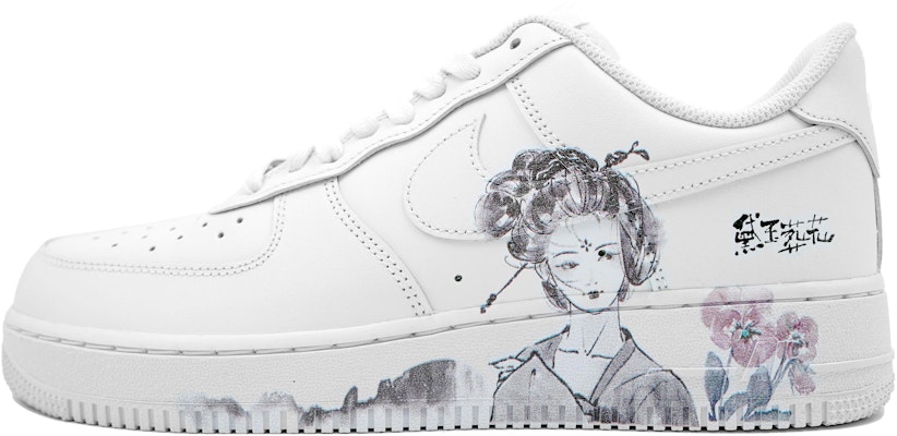 【カスタムシューズ】ナイキ エアフォース1 '07「黛玉葬花」 CW2288-111(Team113-黛玉葬花S-BOX) Order 【カスタムシューズ】ナイキ エアフォース1 '07「黛玉葬花」 CW2288-111(Team113-黛玉葬花S-BOX)