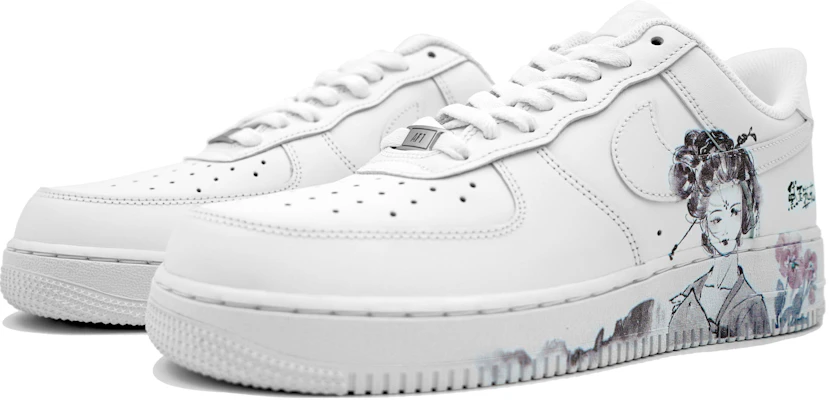 【カスタムシューズ】ナイキ エアフォース1 '07「黛玉葬花」 CW2288-111(Team113-黛玉葬花S-BOX) Shop 【カスタムシューズ】ナイキ エアフォース1 '07「黛玉葬花」 CW2288-111(Team113-黛玉葬花S-BOX)