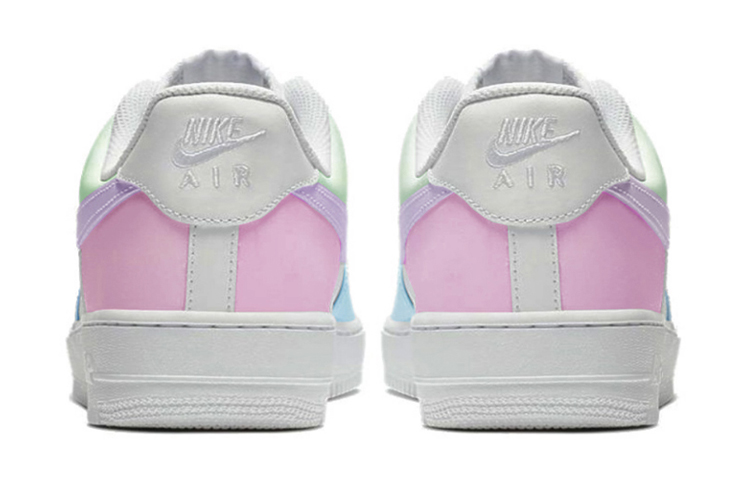 Shop [Sepatu Kustom] Nike Air Force 1 '07 'Jamur Segar Putih-Hijau-Merah Muda' CW2288-111(team5-男款白蓝绿粉红)