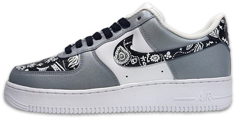 Zapatillas Nike Air Force 1 '07 'Paisley Gris Plateado a Mano' CW2288-111(Team30-手绘腰果花) Buy Zapatillas Nike Air Force 1 '07 'Paisley Gris Plateado a Mano' CW2288-111(Team30-手绘腰果花)