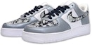 Lookbook Zapatillas Nike Air Force 1 '07 'Paisley Gris Plateado a Mano' CW2288-111(Team30-手绘腰果花)