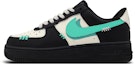 Buy 【定製球鞋】 Nike Air Force 1 Low 1'07 冰山島嶼 潮流 低筒 板鞋 男款 黑藍