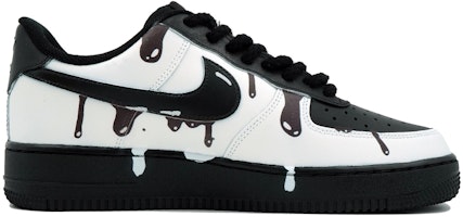 【定製球鞋】Nike Air Force 1 07 萬花弄 黑武士 溶墨 塗鴉 潮流百搭 個性 時尚 舒適 休閒 靈感創新 低幫 板鞋 男女同款 黑白色 Lookbook 【定製球鞋】Nike Air Force 1 07 萬花弄 黑武士 溶墨 塗鴉 潮流百搭 個性 時尚 舒適 休閒 靈感創新 低幫 板鞋 男女同款 黑白色