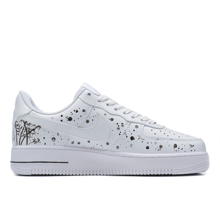 Order 【定制球鞋】Nike Air Force 1 Low '07 空軍一號 水墨嬉鬧熊貓國風 低幫 板鞋 男款 黑白