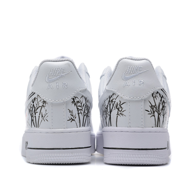 Purchase 【定制球鞋】Nike Air Force 1 Low '07 空軍一號 水墨嬉鬧熊貓國風 低幫 板鞋 男款 黑白