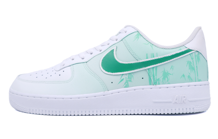 [Custom Shoes] Nike Air Force 1 '07 'Jade Bamboo Gradient'