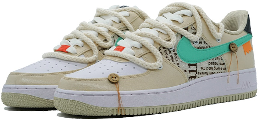 Nike air force 1 newspaper hot sale