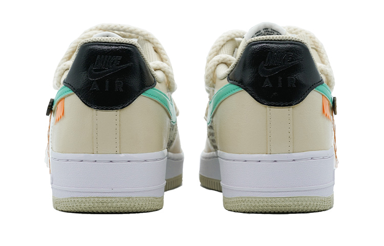 Purchase 나이키 에어포스1 '07 "신문 패션" (화이트/윌로우 옐로우) DZ2771-121(Team16-男女款报纸布贴白藤黄)