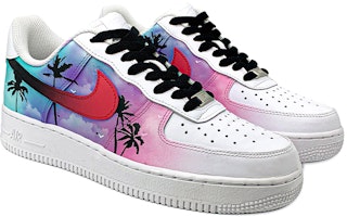 【定製球鞋】Nike Air Force 1'07 空軍一號 夏日 南海岸 邁阿密沙灘 馬卡龍漸變夏日主題定製 減震防滑 低幫休閒板鞋 粉綠漸變 Lookbook 【定製球鞋】Nike Air Force 1'07 空軍一號 夏日 南海岸 邁阿密沙灘 馬卡龍漸變夏日主題定製 減震防滑 低幫休閒板鞋 粉綠漸變