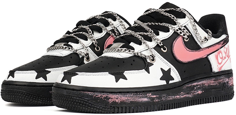 Zapatillas Nike Air Force 1 '07 'Y2K Graffiti' Negro-Rosa CW2288-001(Team拾柒-男款低帮Y2K板鞋黑粉) Lookbook Zapatillas Nike Air Force 1 '07 'Y2K Graffiti' Negro-Rosa CW2288-001(Team拾柒-男款低帮Y2K板鞋黑粉)