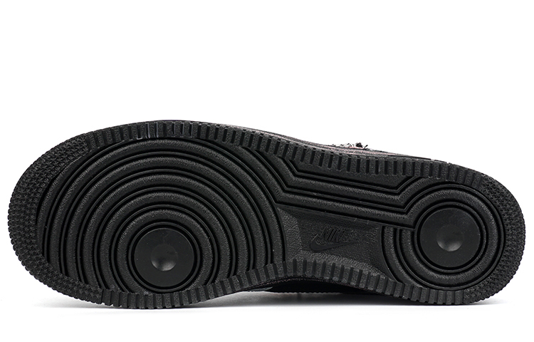 Purchase [カスタムシューズ] ナイキ エアフォース1 '07 'Y2K グラフィティ ブラック-ピンク' CW2288-001(Team拾柒-男款低帮Y2K板鞋黑粉)