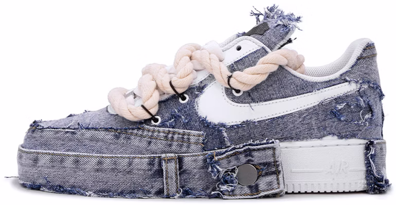 나이키 데님 데컨 에어포스 '07 (커스텀) CW2288-111(TeamM-男款牛仔十字架) Buy 나이키 데님 데컨 에어포스 '07 (커스텀) CW2288-111(TeamM-男款牛仔十字架)