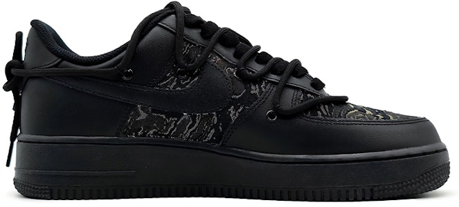 【定制球鞋】Nike Air Force 1 Low 07 空軍一號 鎏金布貼 金屬銘牌 國風國潮 低幫 板鞋 男款 黑色 Order 【定制球鞋】Nike Air Force 1 Low 07 空軍一號 鎏金布貼 金屬銘牌 國風國潮 低幫 板鞋 男款 黑色